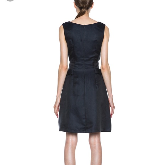 Thakoon Addition Cut Out Midriff Poly Dress 0 XS - Picture 3 of 8